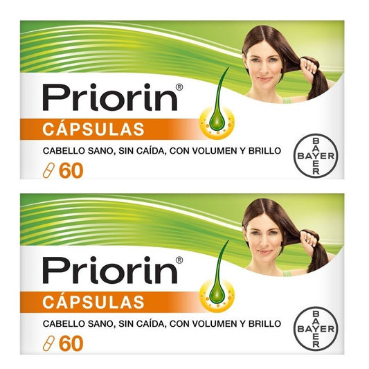 Priorin 120 Capsule - Integratore Capelli Uomo e Donna - Crescita e Forza